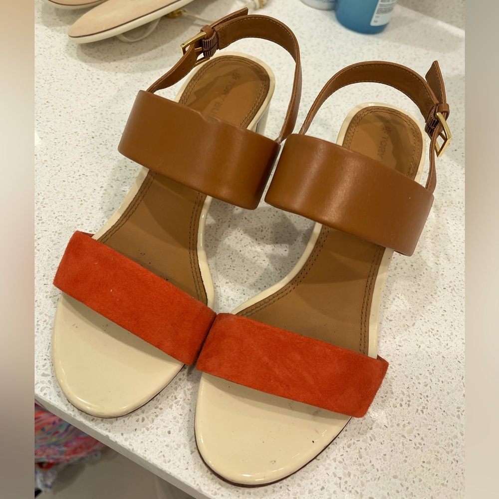 Tory Burch block heel